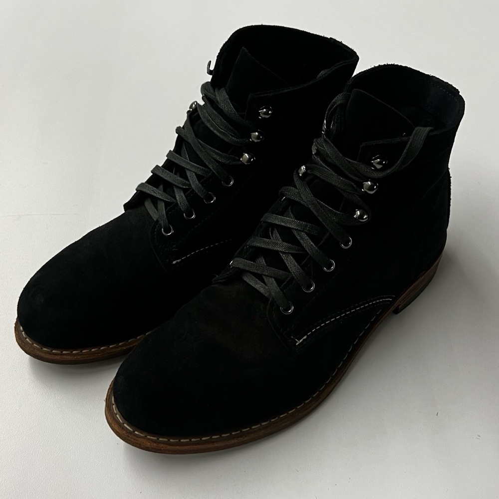 Wolverine Black Suede Boots